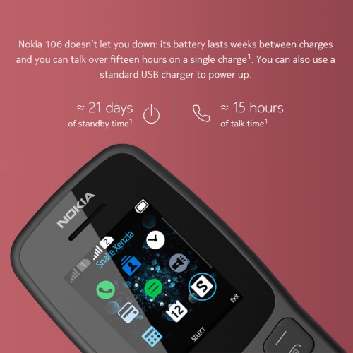 Nokia 106 Dual SIM