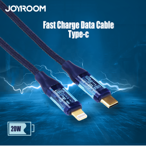 • Joyroom Fast Charge Data Cable Type-c to lightning 3M- 20W