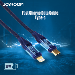 • Joyroom Fast Charge Data Cable Type-c to lightning 3M- 20W